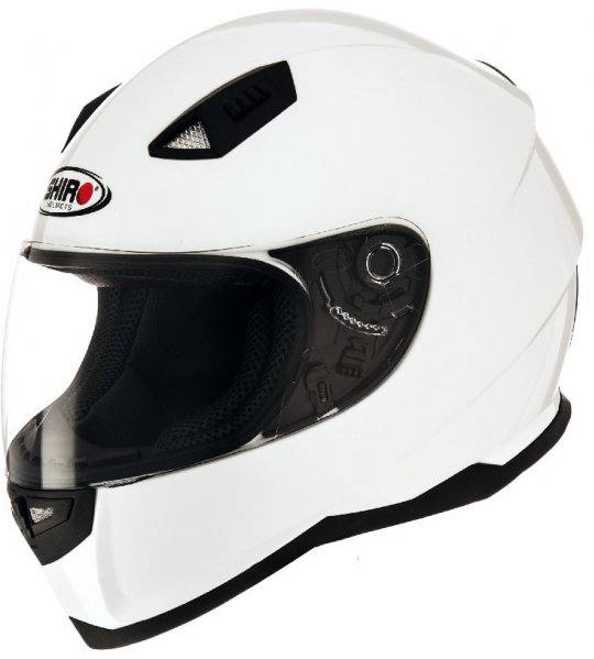Κράνος Shiro SH881 Monocolor Λευκό