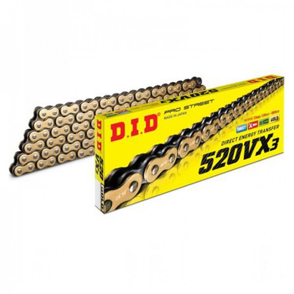 ΑΛΥΣΙΔΑ DID 520V Χ3 G&BX112