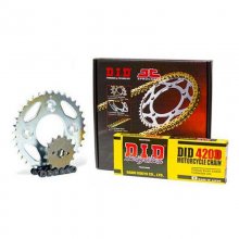 Αλυσιδογράναζα σετ Kawasaki Joy-R 125 (15-36-420D) DID-JT