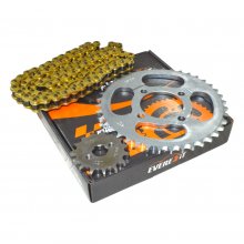 Αλυσιδογράναζα σετ Honda Supra 100 40/15T+428H-104L EVERESTT 