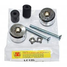 Αντίβαρα τιμονιού Yamaha Crypton-X 135 χρώμιο SYS