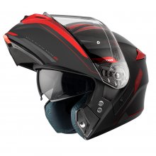 Κράνος flip up AXXIS FU406BSV Storm S SV GENUINE B5 ECE 22.06 matt red