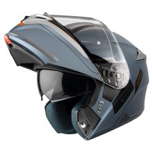 Κράνος flip up AXXIS FU406BSV STORM S SV GENUINE C2 ECE 22.06 matt gray