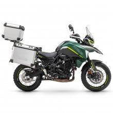 Μοτοσυκλέτα BENELLI TRK702 X FOREST GREEN ΜΕ ΒΑΣΕΙΣ & ΒΑΛΙΤΣΕΣ