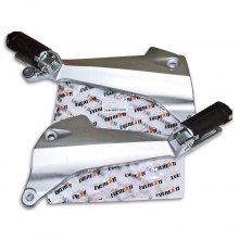 Βάσεις μαρσπιέ συνοδηγού Honda Innova 125 σετ με αναβατήρες EVERESTT