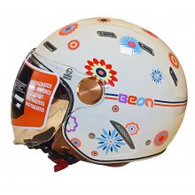 Κράνος Jet Beon B-122 ECE 22.06 Flower