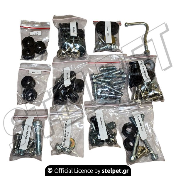 ΒΙΔΕΣ ΠΛΑΣΤΙΚΩΝ & ΚΙΝΗΤΗΡΑ F1ZR ΠΛΗΡΕΣ ΣΕΤ INDO