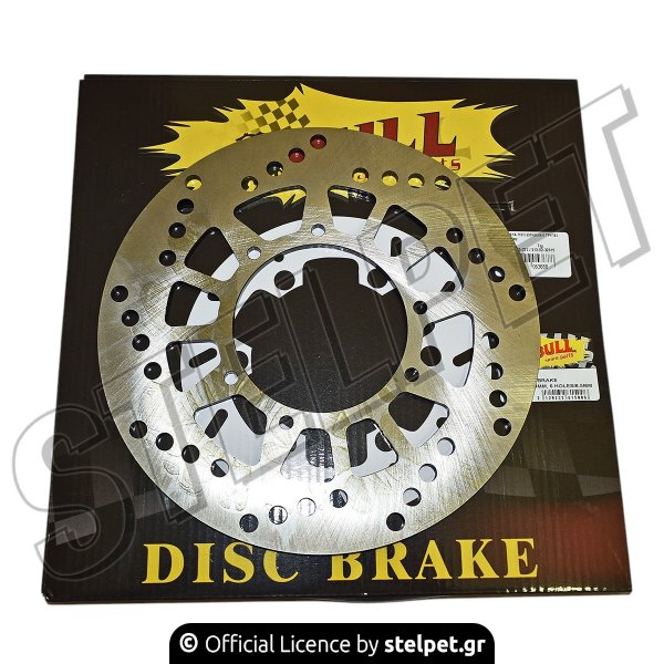 ΔΙΣΚΟΠΛΑΚΑ ΠΙΣΩ 220Χ86Χ4 6 ΤΡΥΠΕΣ XT600 DF5002