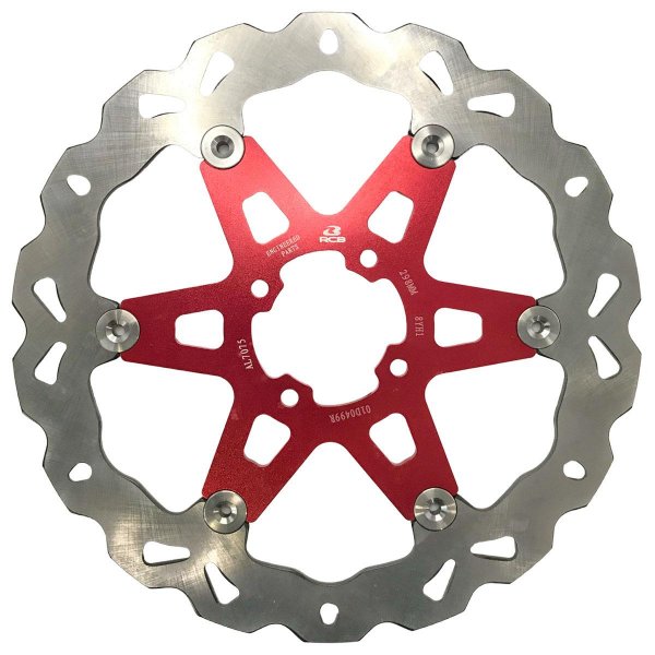 ΔΙΣΚΟΠΛΑΚΑ ΕΜΠΡΟΣ ΥΜΗ CRYPTON RCB S-SERIES ΚΟΚΚΙΝΗ