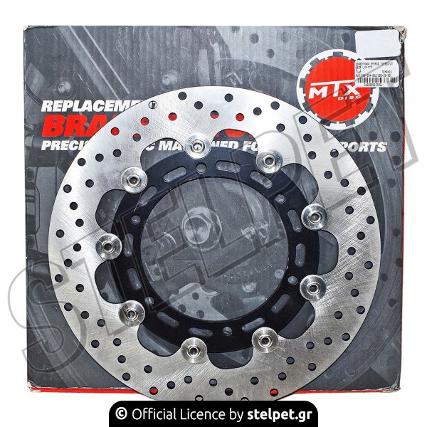 ΔΙΣΚΟΠΛΑΚΑ ΕΜΠΡΟΣ TDM900/XT660R L/R ΜΤΧ DF5312