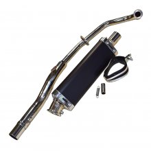 Εξάτμιση ολόσωμη trioval Yamaha Crypton-X 135 Motosport