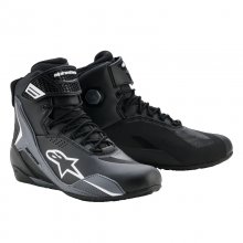 Μποτάκια Μηχανής Alpinestars Faster-4 Drystar ΜΑΥΡΟ/ΓΚΡΙ