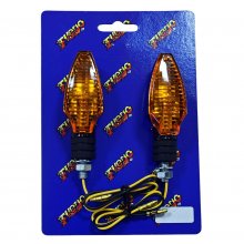 Φλας universal ζευγάρι μίνι 1945 μακρόστενα Carbon / Πορτοκαλί Fuego