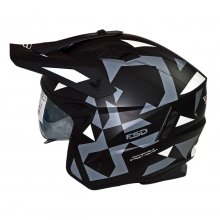 ΚΡΑΝΟΣ FSD X1 TRAIL RUBIK ΜΕ ΓΕΙΣΟ 22.06 μαύρο/γκρι/λευκό 