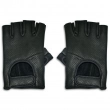 Γάντια Δερμάτινα VS Κομμένα Δάχτυλα Μαύρα