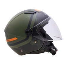 ΚΡΑΝΟΣ JET ZEN ZN-700 GEMINI ECE R22.06 πράσινο / μαύρο ματ