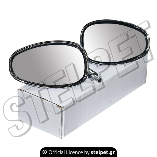 ΚΑΘΡΕΠΤΕΣ 10mm R/R OVAL ΧΡΩΜΙΟ