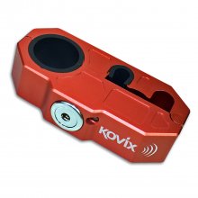 Κλειδαριά μανέτας με συναγερμό Kovix KHL-R κόκκινη