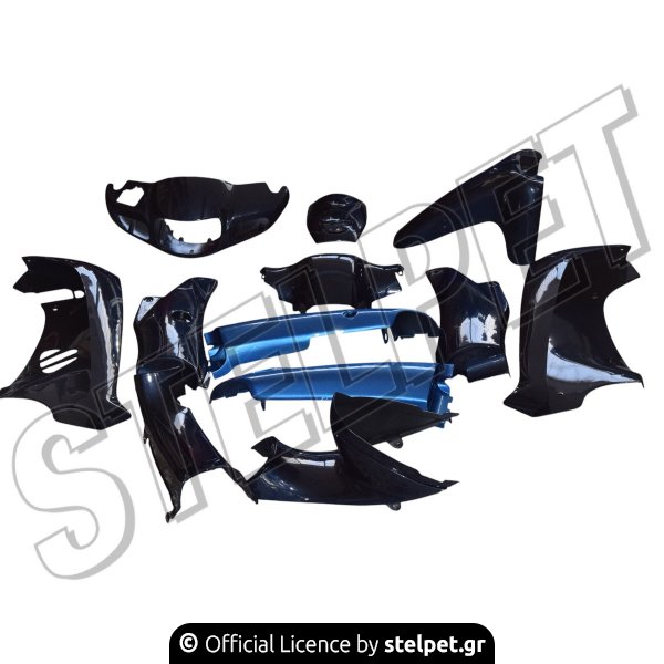 ΚΟΥΣΤΟΥΜΙ ΚΟΜΠΛΕ 2ΧΡΩΜΟ ΜΠΛΕ/ΣΙΕΛ 12ΤΜΧ KRISSII DISK