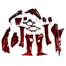 Κοστούμι Honda Supra 100 Με Φανάρι Μπορντώ