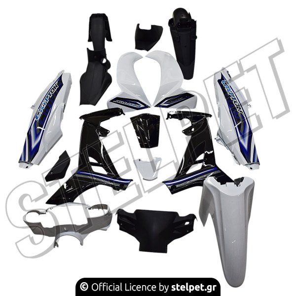 ΚΟΥΣΤΟΥΜΙ ΥΜΗ Τ110 ΑΣΠΡΟ/ΜΑΥΡΟ 16ΤΕΜ. TAIW