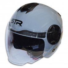 Κράνος Jet STR TRON 2 γκρι