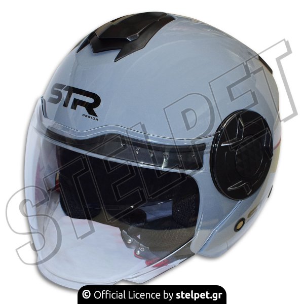 ΚΡΑΝΟΣ STR TRON II ΑΝΟΙΧΤΟ GRAY 2ΠΛΗ ΖΕΛΑΤΙΝΑ XXL