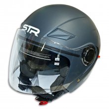 Κράνος Jet STR Pulse 2 Ματ Γκρι