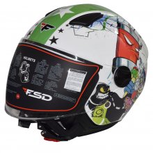 Κράνος Παιδικό Jet FSD 700 1756 CARTOON 22.06 Άσπρο 