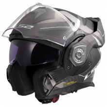 Κράνος Ανοιγόμενο Carbon LS2 Advant X 901.55 Horizon 22.06 γκρι