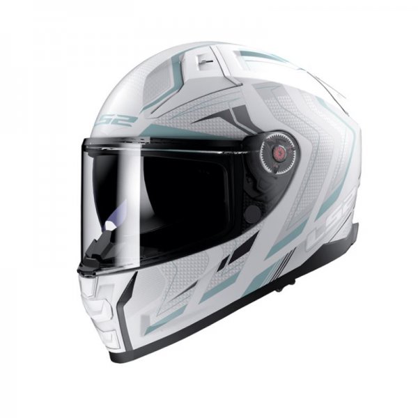 ΚΡΑΝΟΣ LS2 F/F VECTOR II 811.29 ALISER WHITE SILVER L