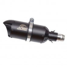 Τελικό εξάτμισης Universal μαύρο Μ1230 Apido Racing