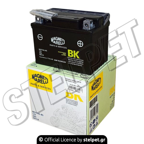 ΜΠΑΤΑΡΙΑ M. MARELLI YTX4L-BS (MOTX4LBS) (6) X/E