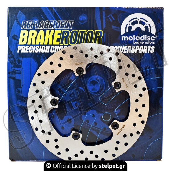 ΔΙΣΚΟΠΛΑΚΑ ΕΜΠΡΟΣ X-MAX250 05-16 267x132 5ΤΡ.8.5mm DF4088