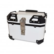 Μπαγκαζιέρα FALCON Τετράγωνη 35L Άσπρη με Μαξιλάρι