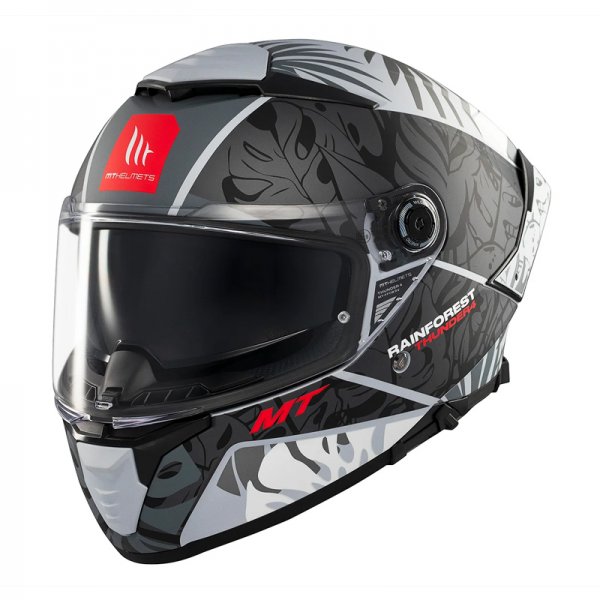ΚΡΑΝΟΣ MT THUNDER 4 SV ECE 22.06 RAINFOREST C2 MATT BLACK GREY L