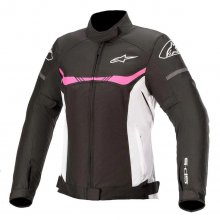 Μπουφάν μηχανής Alpinestars Stella T-SP S Μαύρο-Ροζ