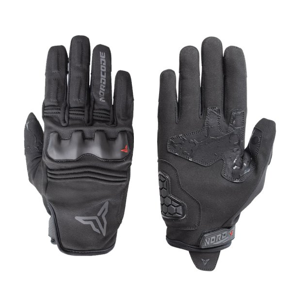 Γάντια Μηχανής Αδιάβροχα Nordcode Tech Pro WP Μαύρα