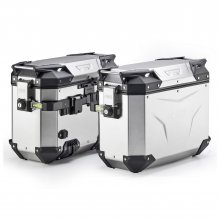 Πλαϊνές Βαλίτσες Μηχανής GIVI Αλουμινίου 37lt OBKE37APACK2 Trekker Monokey