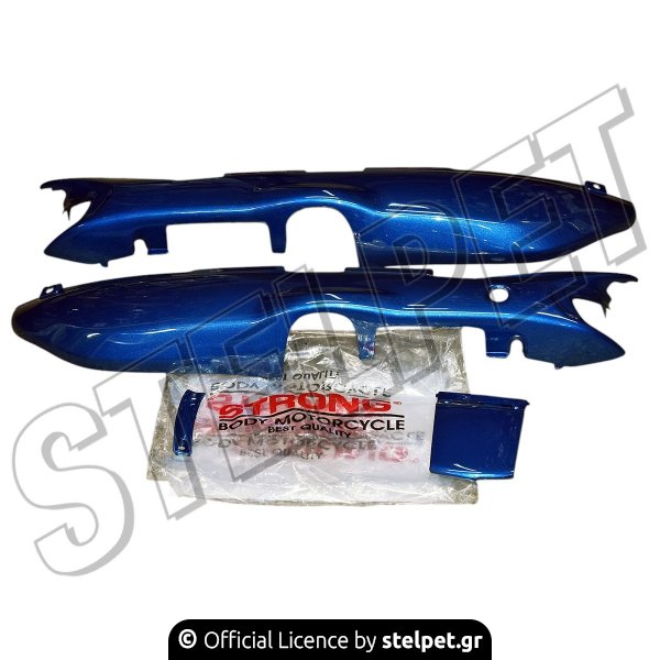 ΚΑΠΑΚΙΑ ΠΛΑΪΝΑ ΟΥΡΑΣ HONDA ASTREA GRAND ΑΡΙΣΤΕΡΟ+ΔΕΞΙ+ΚΑΠΑΚΙΑ ΟΥΡΑΣ (4ΤΕΜ) ΜΠΛΕ STRONG