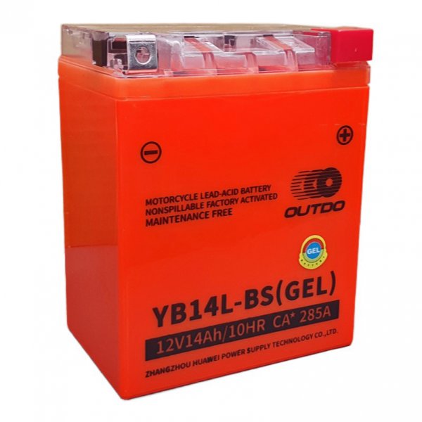 ΜΠΑΤΑΡΙΑ OUTDO YB14L-BS (YB14AL-A2) GEL
