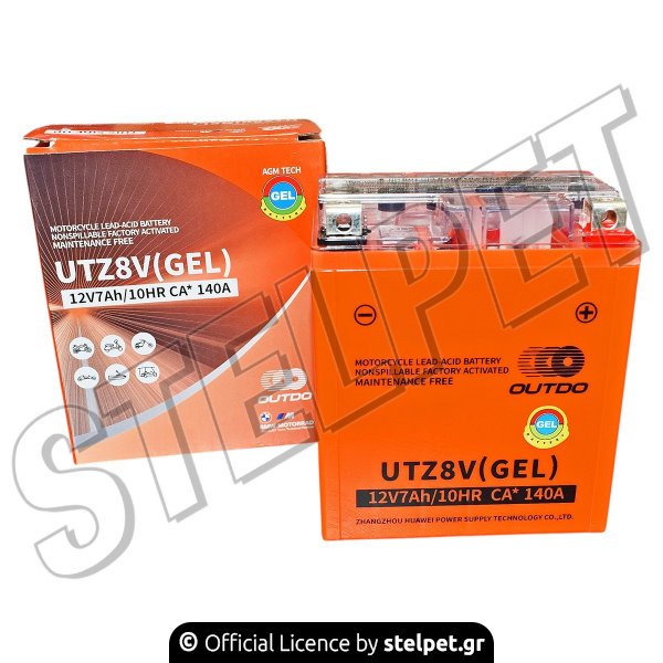 ΜΠΑΤΑΡΙΑ YTZ8V GEL OUTDO