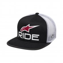 ΚΑΠΕΛΟ ALPINESTARS RIDE 4.0 TRUCKER ΜΑΥΡΟ/ΛΕΥΚΟ/ΚΟΚΚΙΝΟ