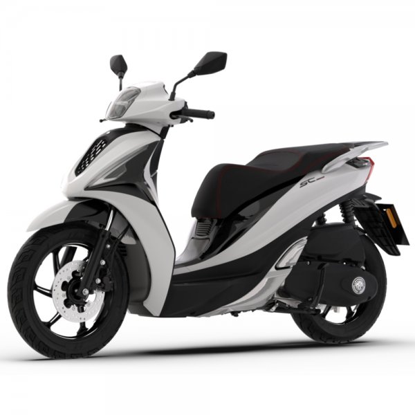 ΜΗΧΑΝΑΚΙ SCOOTER MBP SC125LX E5 ABS WHITE 16''/14''