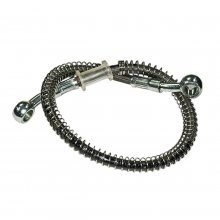 Σωληνάκι φρένου υψηλής universal 450mm ασημί