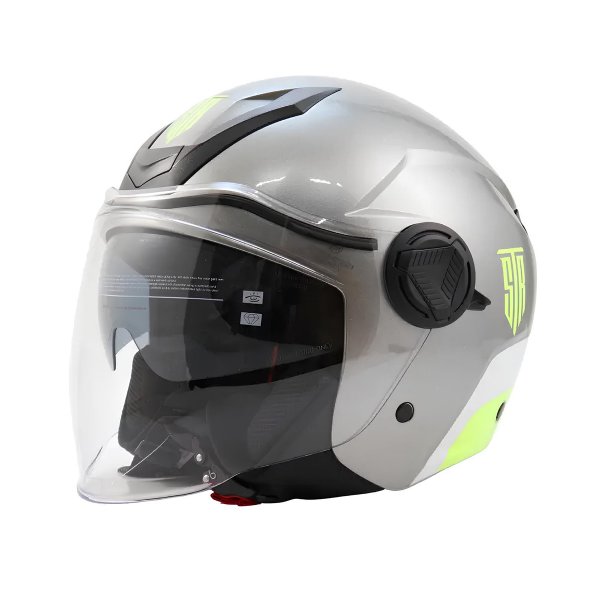 ΚΡΑΝΟΣ STR ΑΝΟΙΧΤΟ STRIKE 2ΠΛΗ ΖΕΛΑΤΙΝΑ ΜΕ ΓΡΑΦΙΚΑ GREY WHITE YELLOW FLUO L