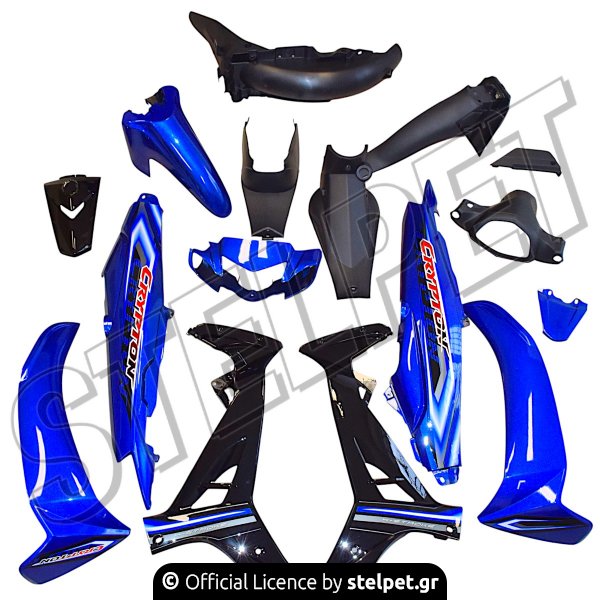 ΚΟΥΣΤΟΥΜΙ YMH T110 ΜΠΛΕ/ΜΑΥΡΟ (16ΤΕΜ)