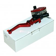 Τρόμπα φρένου universal τρίγωνη ρυθμιζόμενη CNC κόκκινη