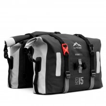 Πλαϊνά Σαμάρια Αδιάβροχα X-Plor 30L Μαύρο / Ασημί 