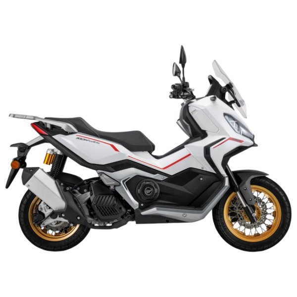 ΜΗΧΑΝΑΚΙ SCOOTER KEEWAY XDV125EVO PRO E5+ L/C ABS TFT ΛΕΥΚΟ /W8 ΜΕ ΣΧΑΡΑ